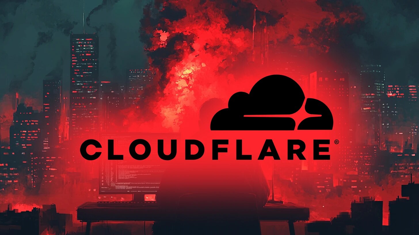 Ilustrasi Cloudflare — foto dari artikel asli Help Net Security.
