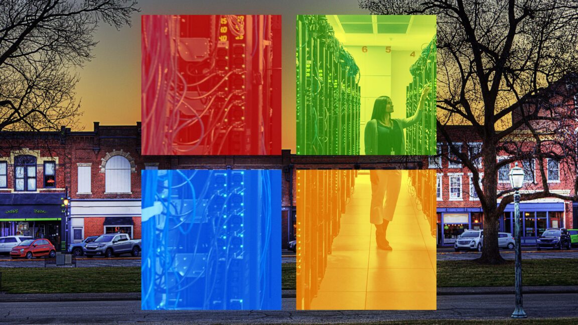 Ilustrasi data center Microsoft (kredit: arstechnica.com)