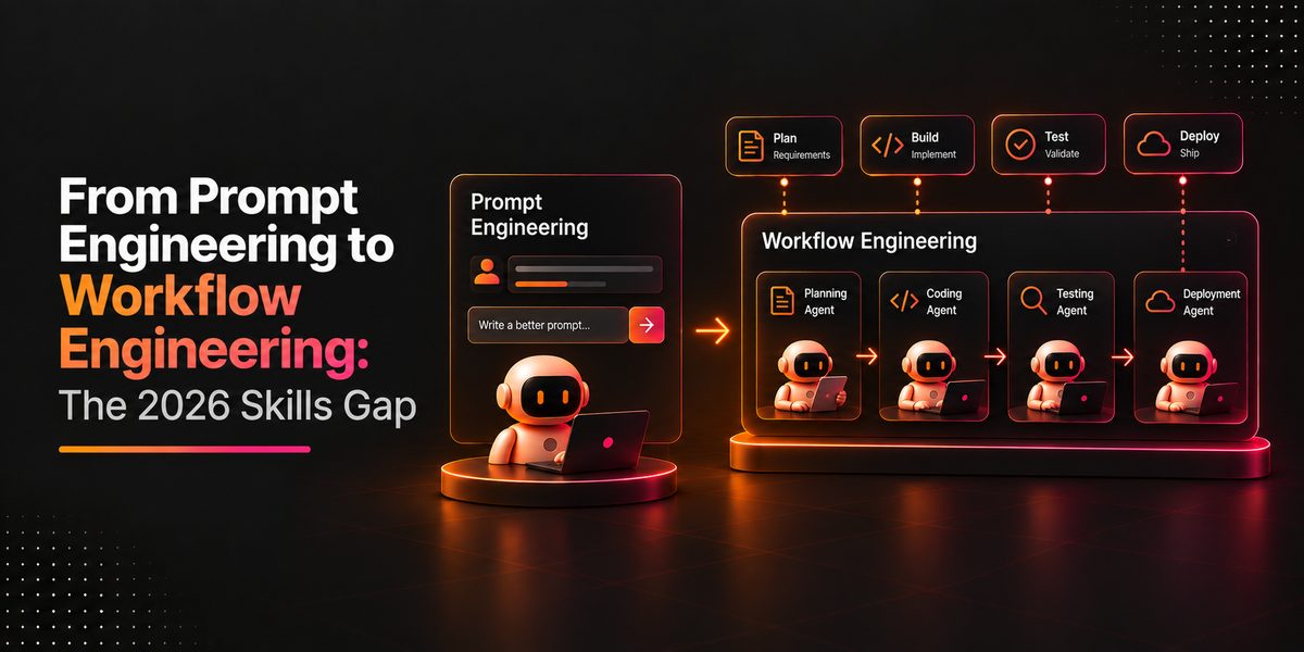 Ilustrasi workflow engineering sebagai disiplin yang ngatur handoff, checkpoint, dan review di sekitar agent AI (kredit: 8080ai.hashnode.dev)
